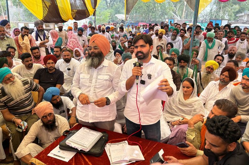 Villagers, environmental activists oppose proposed cement plant during public hearing in Bathinda village