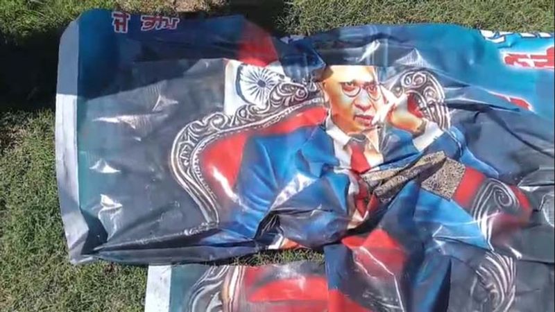 Tension in Fazilka as Ambedkar posters torn days after Hoshiarpur vandalism
Posters had been put up at Ambedkar Chowk, near the District Administrative Complex
